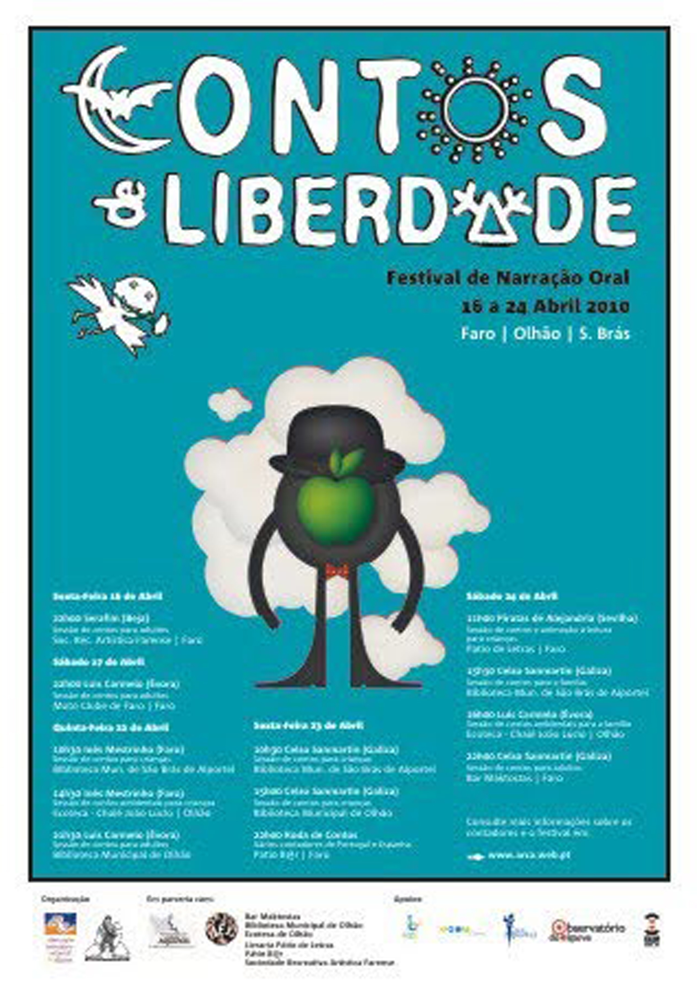 Contos Liberdade_2010 Contos de Liberdade - Arca -Festival de Narração Oral