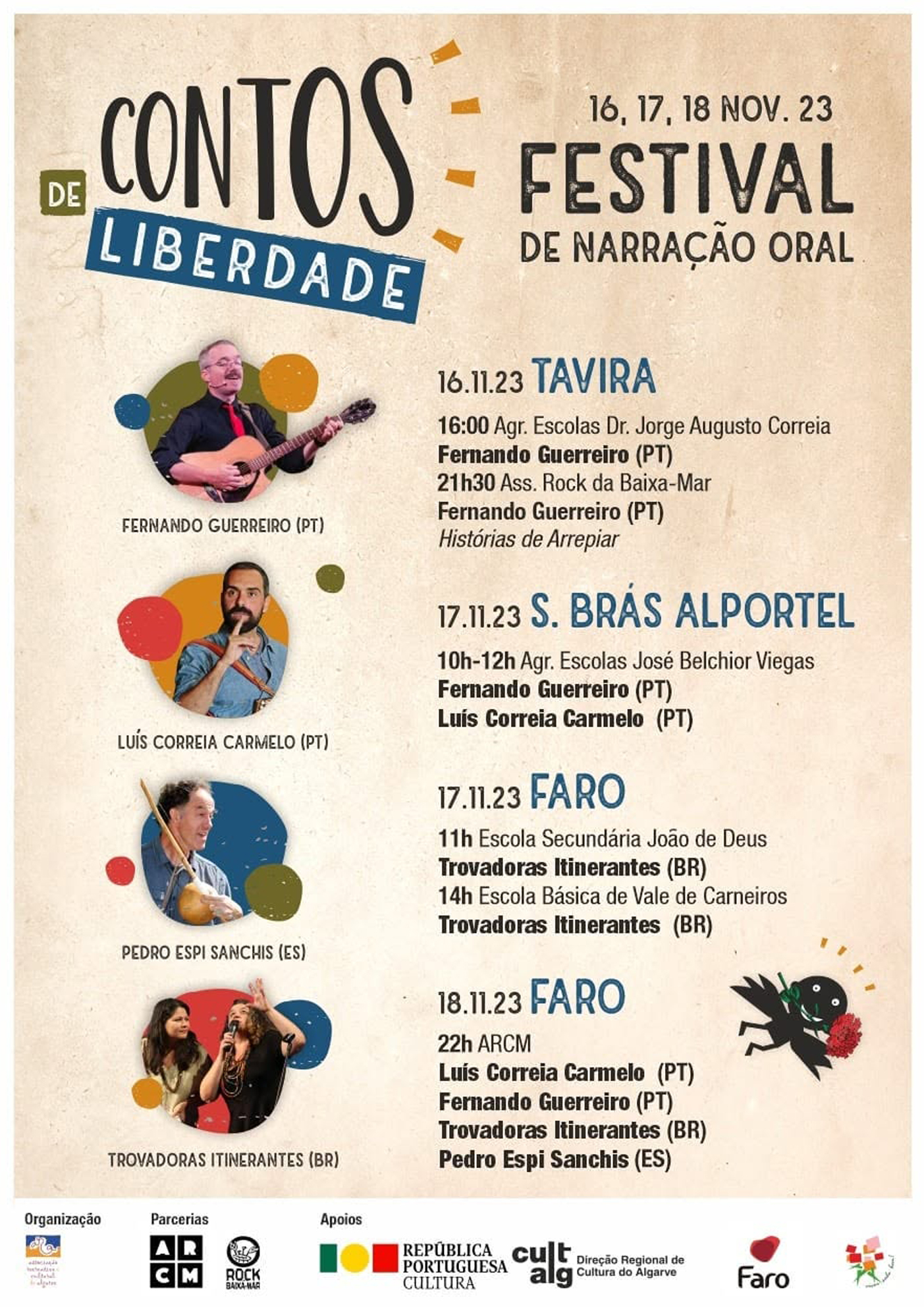 Contos liberdade_2023 Contos de Liberdade - Arca -Festival de Narração Oral